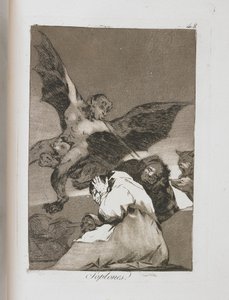 Lámina de Los Caprichos, 1797-1798 de Francisco de Goya
